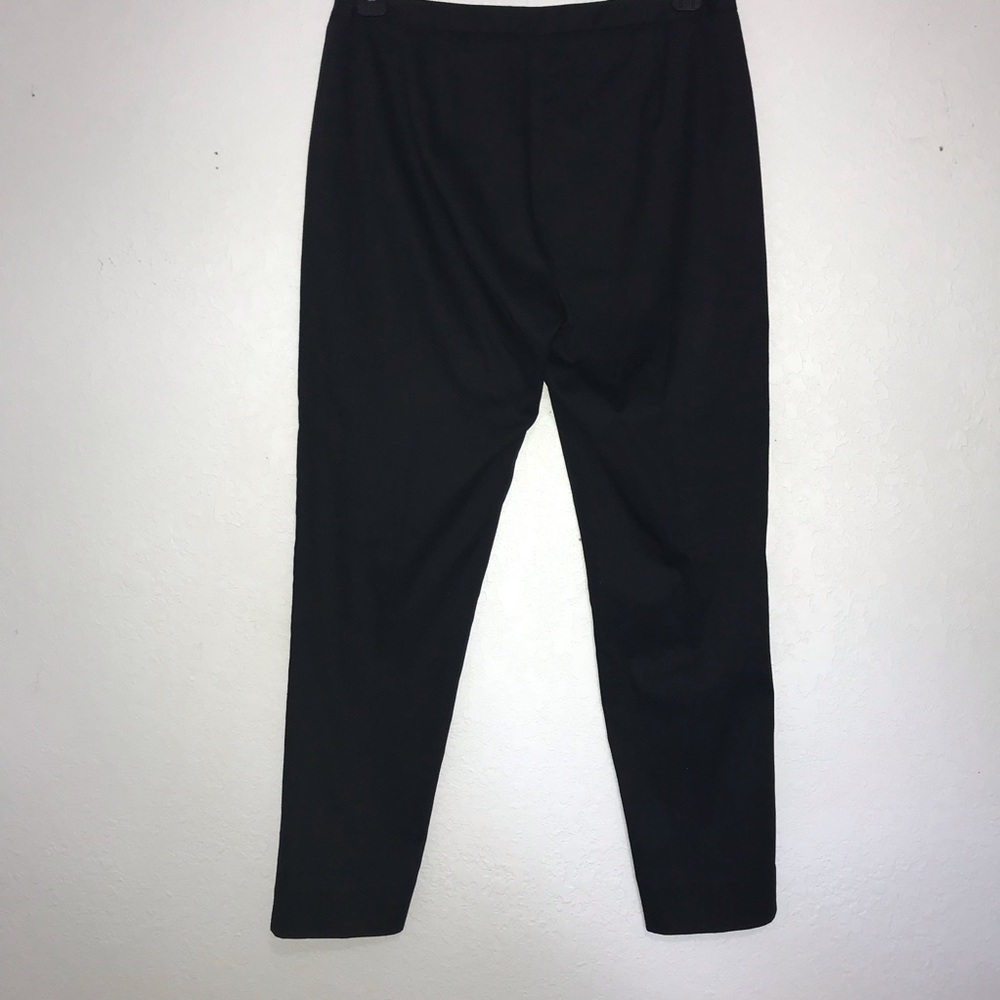 Evelyn & Arthur Cotton Spandex Black Ankle Pants 10*